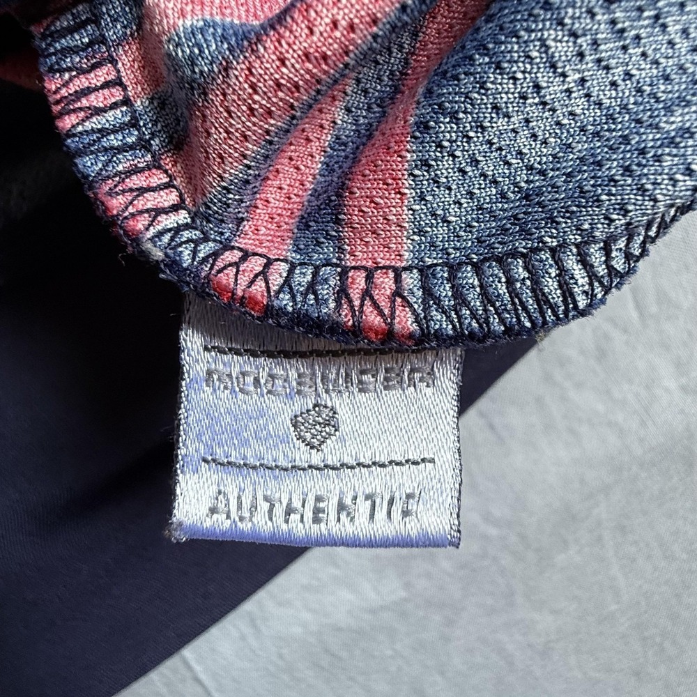 Rocawear Track Jacket Mens XL Blue Stripe Full Zip Lightweight Knit Athletic - Picture 6 of 6